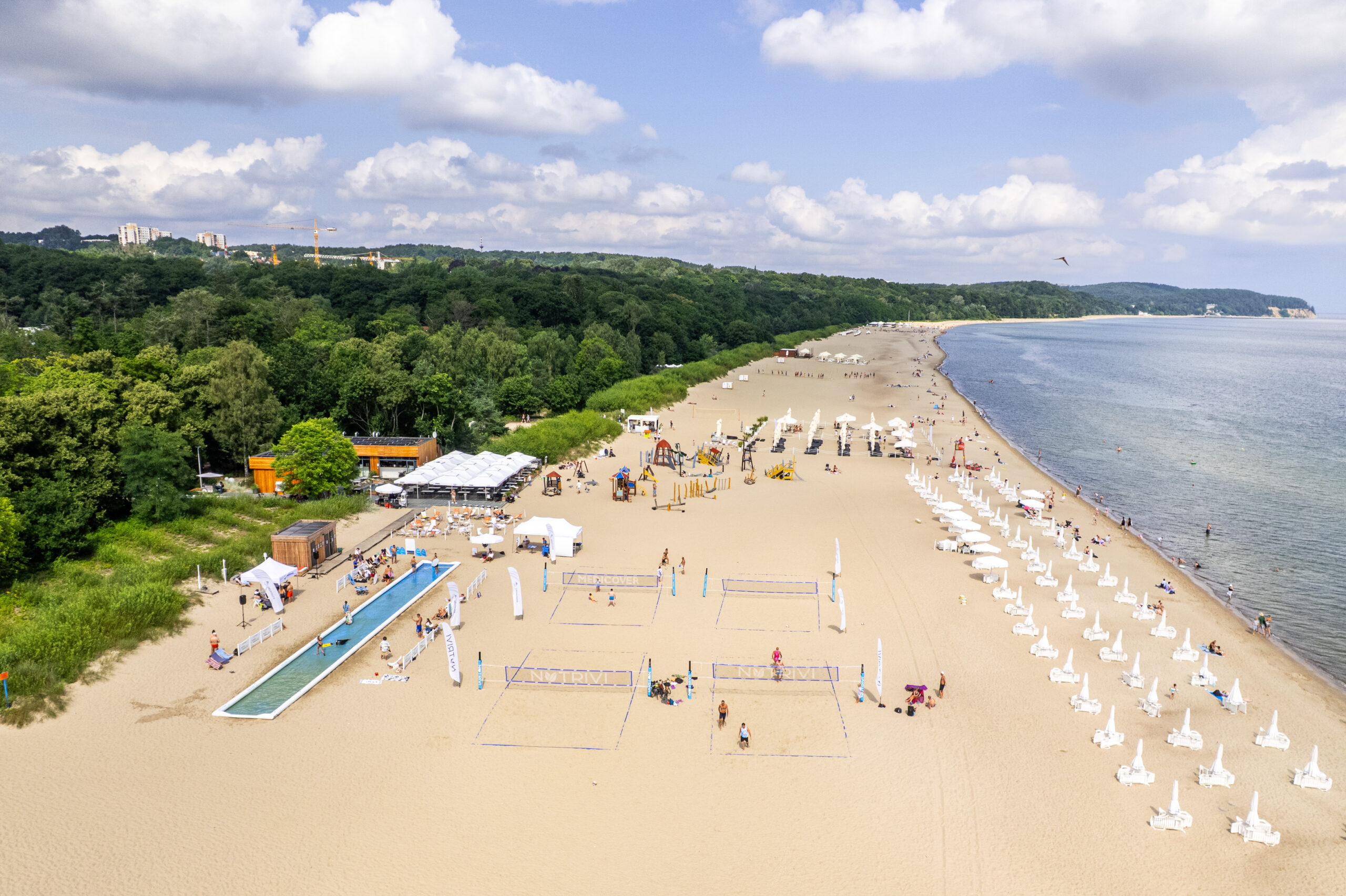 Plaża przy M15 Sopot