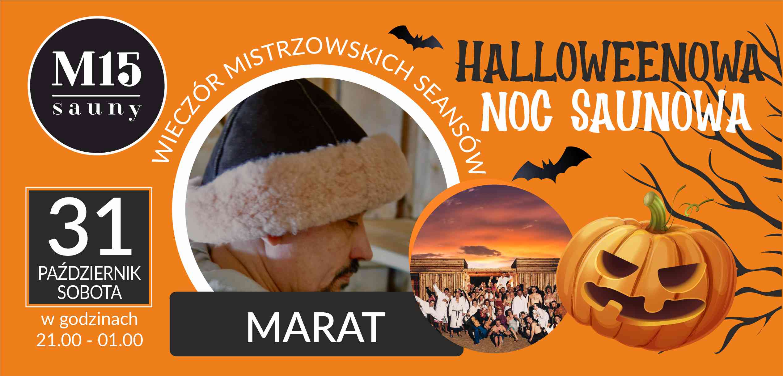 HALLOWEENOWA NOC SAUNOWA - obrazek 2